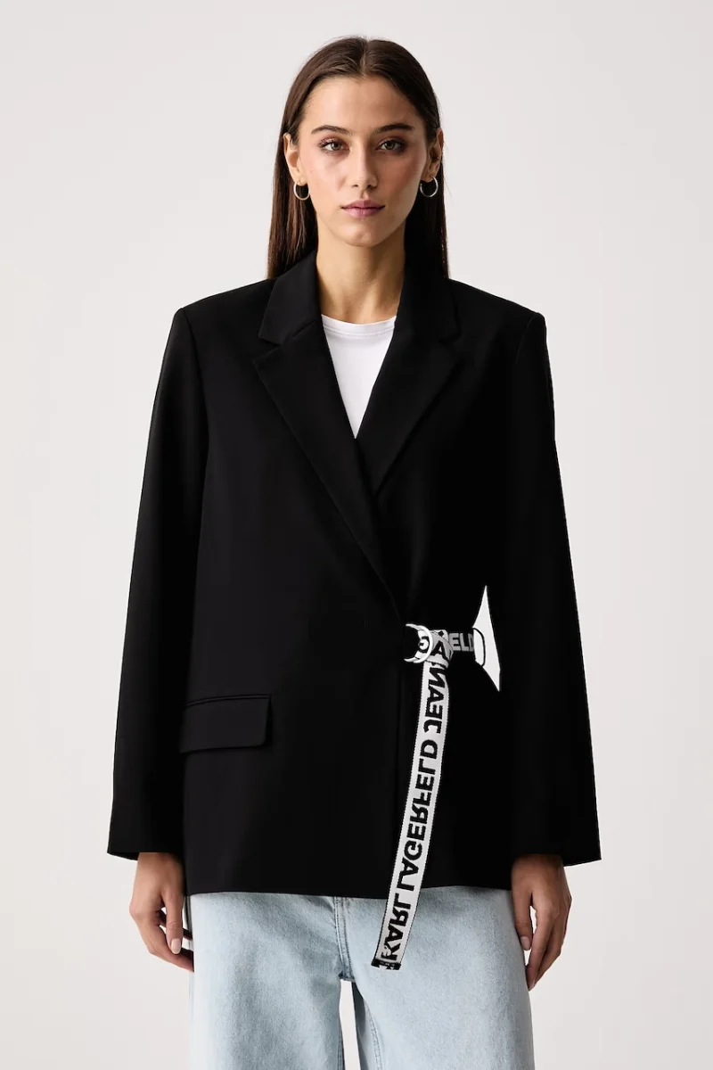 Karl Lagerfeld Jeans  sacou pentru femei cu vâscoză