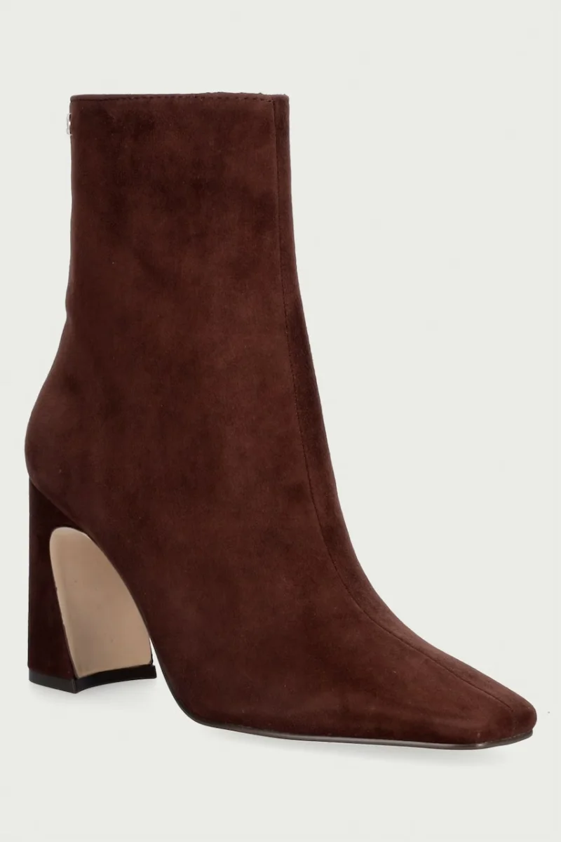 Steve Madden  botine pentru femei din piele întoarsă Flares