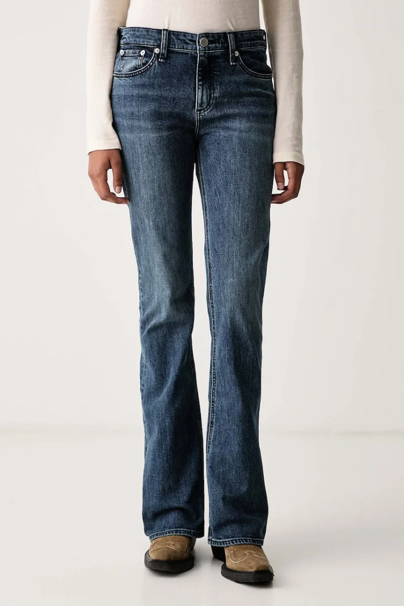 rag & bone  blugi bootcut pentru femei Kinsley