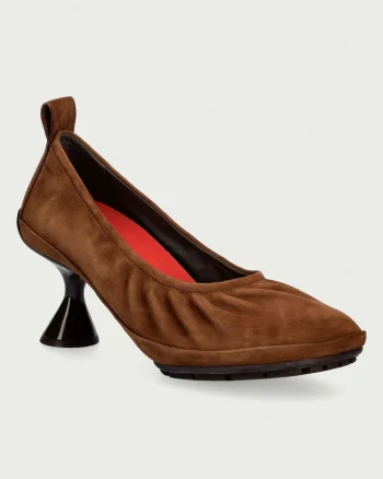 Camper  pantofi cu toc stiletto din piele întoarsă Right Left