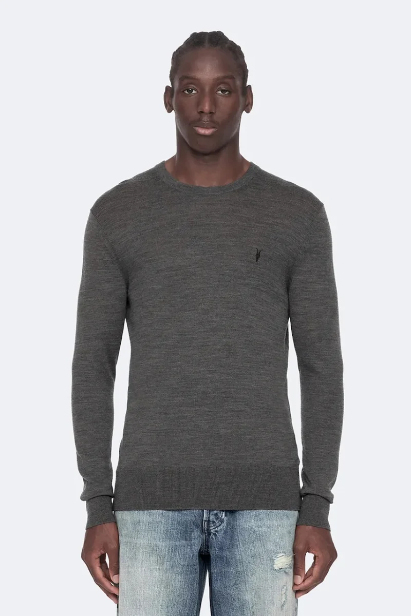 AllSaints  pulover pentru bărbați din lână merino