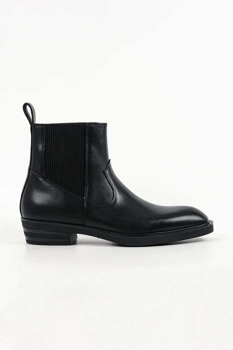 Karl Lagerfeld  ghete scurte pentru bărbați din piele Dallas