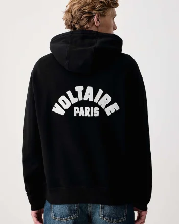 Zadig&Voltaire  hanorac cu glugă pentru bărbați din bumbac SACHA