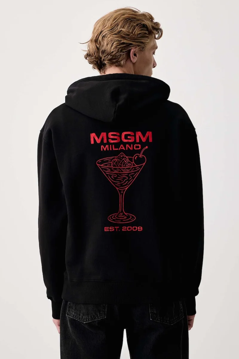 MSGM  hanorac cu glugă pentru bărbați din bumbac