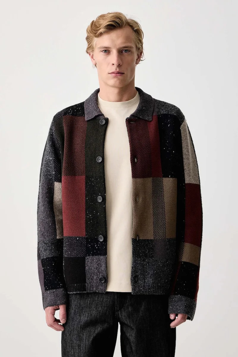 PS Paul Smith  cardigan pentru bărbați cu lână