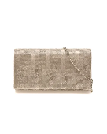 Geanta ALDO argintie, FAHARI 040, din material textil