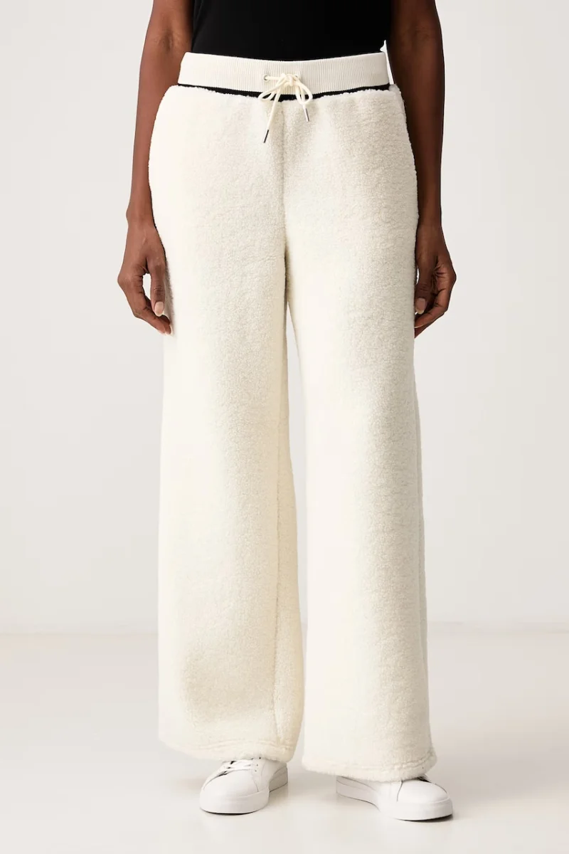 Karl Lagerfeld  pantaloni de trening pentru femei din polar