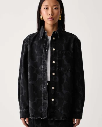 Marimekko  cămașă pentru femei din denim