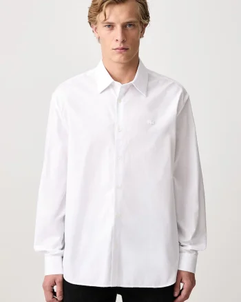 Lacoste  cămașă oxford din bumbac