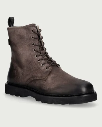 AllSaints  încălțăminte pentru bărbați din piele Skiff Military Boot