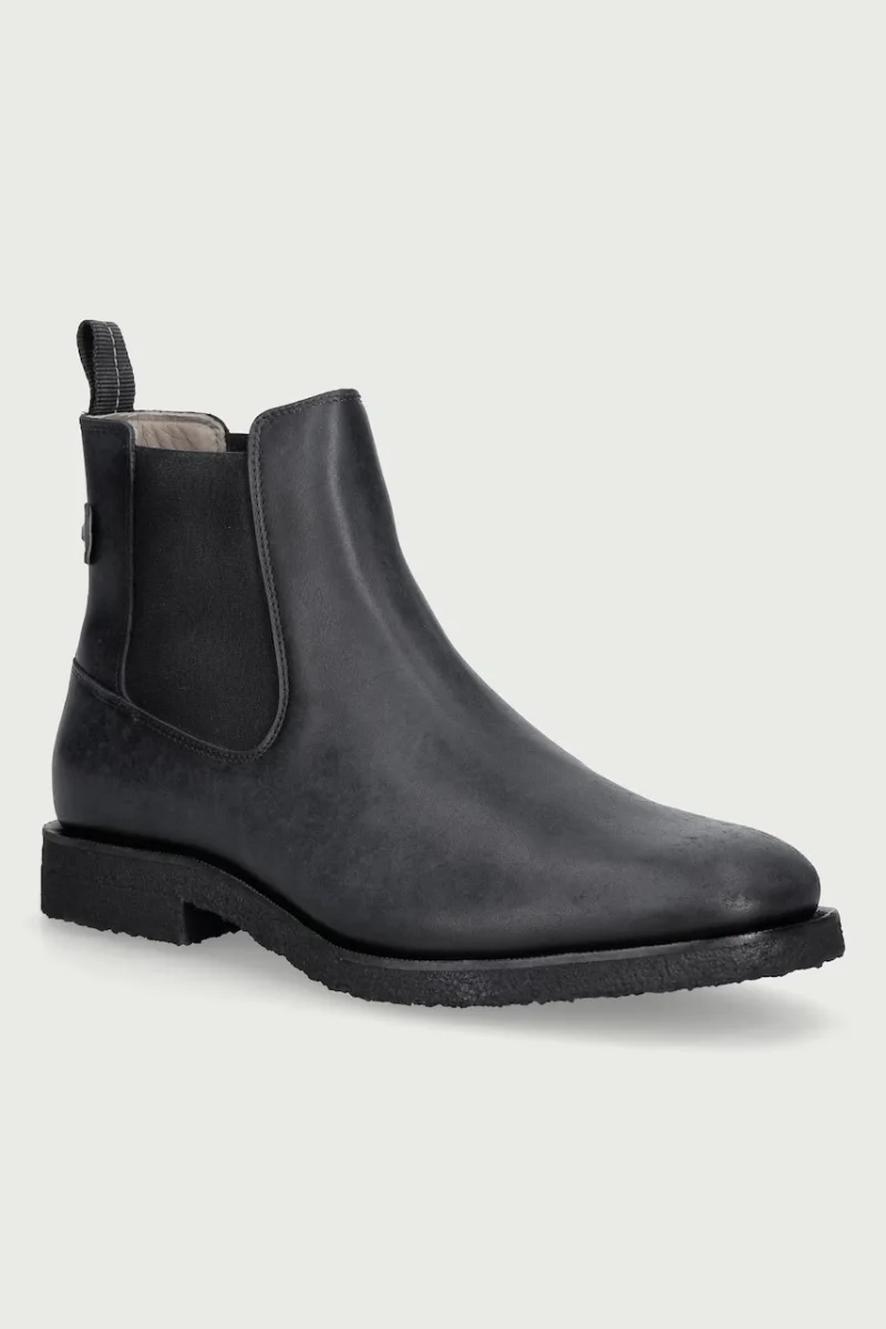 AllSaints  ghete scurte pentru bărbați din piele Clive Lthr Chelsea