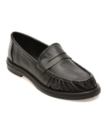 Mocasini EPICA negri, 3774026, din piele naturala