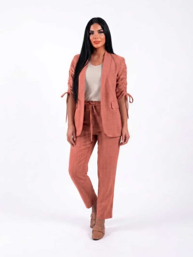 Sacou casual din vascoza