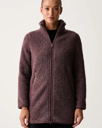 Jack Wolfskin  hanorac cu fermoar pentru femei HIGH CURL