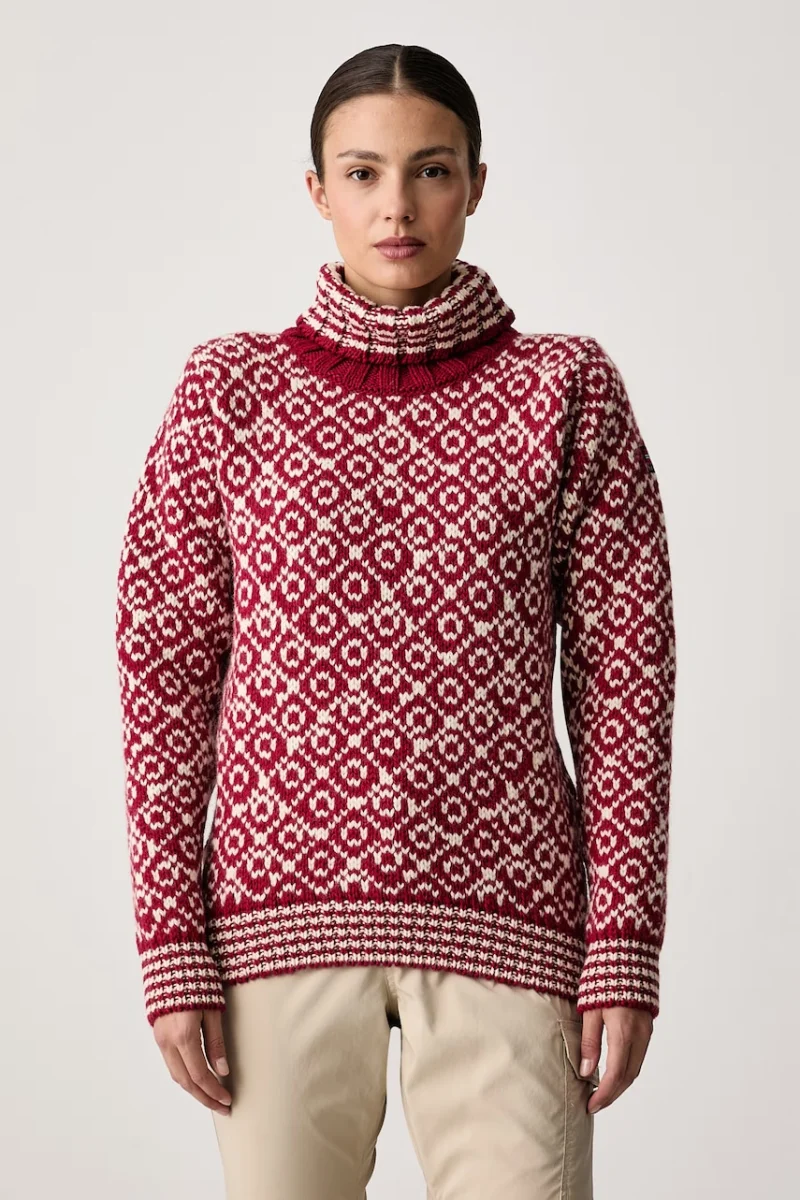 Devold  cu guler înalt din lână Svalbard Wool
