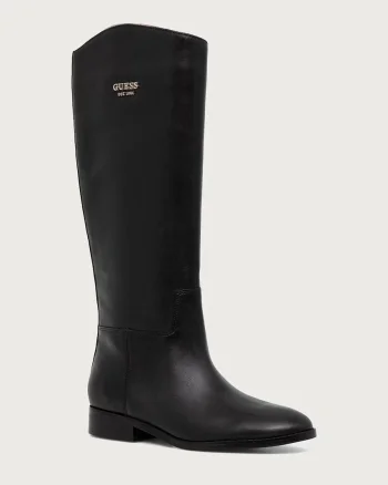 Guess  cizme cu toc plat pentru femei din piele NAURE