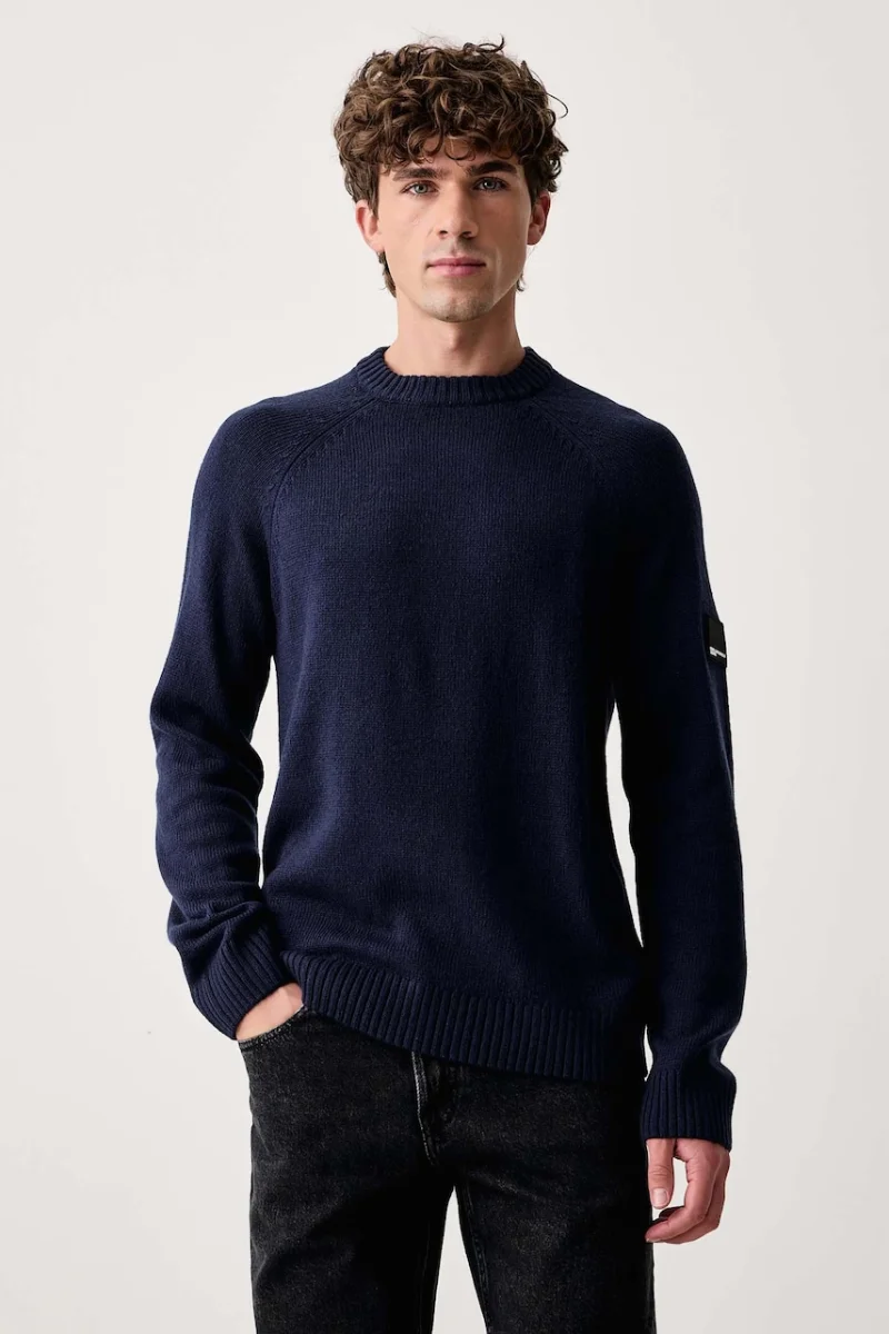 Karl Lagerfeld Jeans  pulover pentru bărbați cu amestec de lână