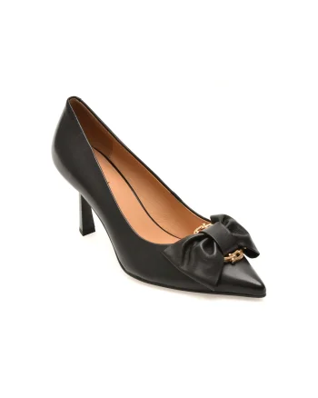 Pantofi eleganti EPICA negri, 5137, din piele naturala