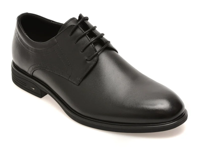 Pantofi eleganti EPICA negri, 55016, din piele naturala