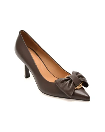 Pantofi eleganti EPICA maro, 5137, din piele naturala