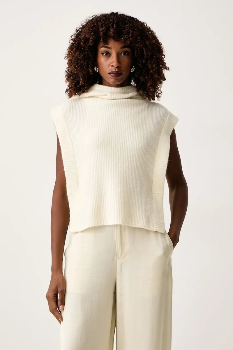 Patrizia Pepe  poncho pentru femei cu lână