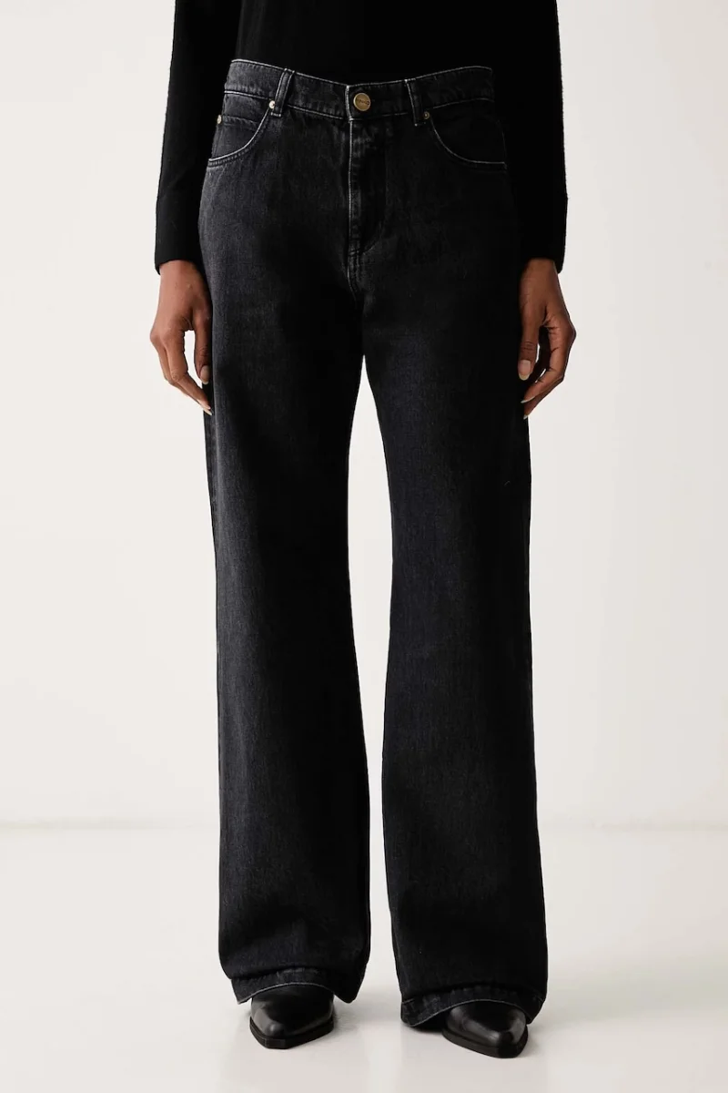 Pinko  blugi wide leg pentru femei