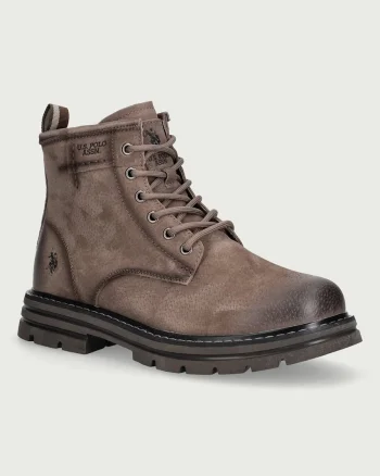 U.S. Polo Assn.  ghete de drumeție pentru bărbați din nubuck BERNY002A