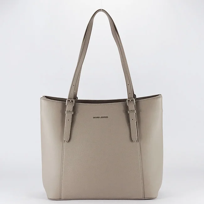 Geanta bej David Jones Paris de talie mare CM7674 M13