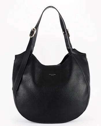 Geanta neagra David Jones Paris de talie mare CM8456 M13
