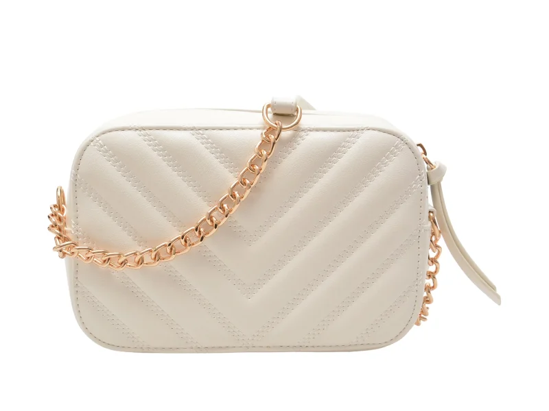Geanta CALL IT SPRING alba, MIFFY 100, din piele ecologica
