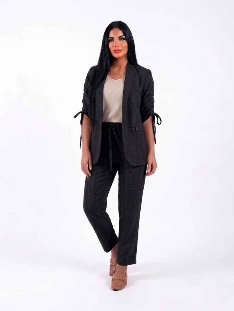 Sacou casual din vascoza