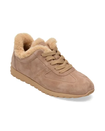 Pantofi sport GRYXX bej, 975B201, din piele intoarsa