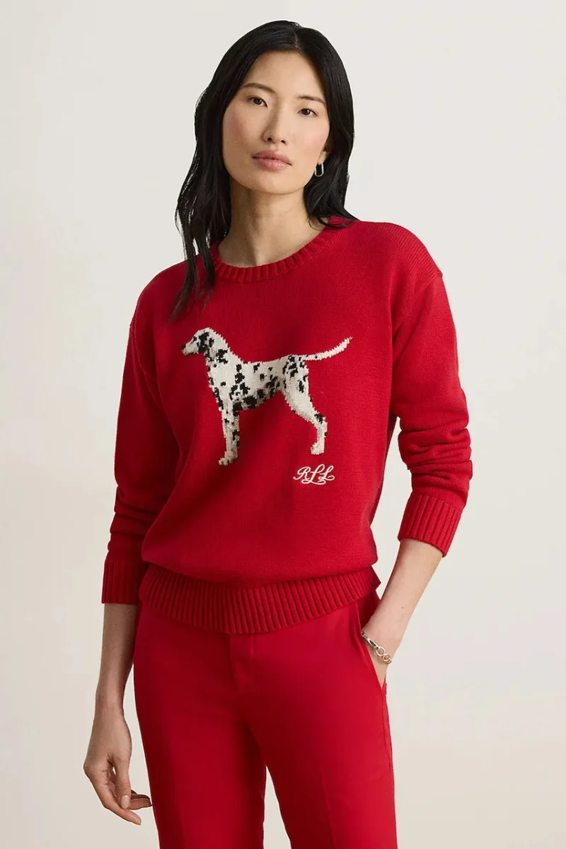 Lauren Ralph Lauren  pulover pentru femei din bumbac
