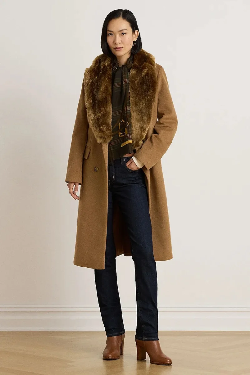 Lauren Ralph Lauren  palton pentru femei cu lână