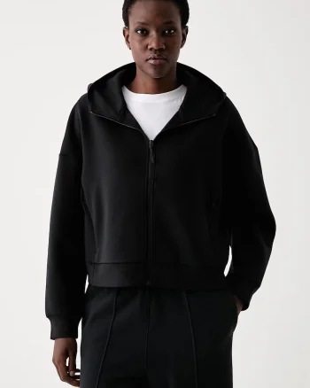 The North Face  hanorac cu fermoar pentru femei cu lyocell JAIDA