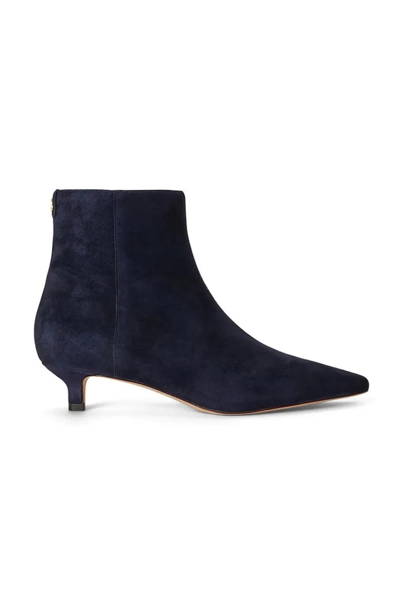 Lauren Ralph Lauren  botine pentru femei din piele întoarsă Frncsa Bt Hl