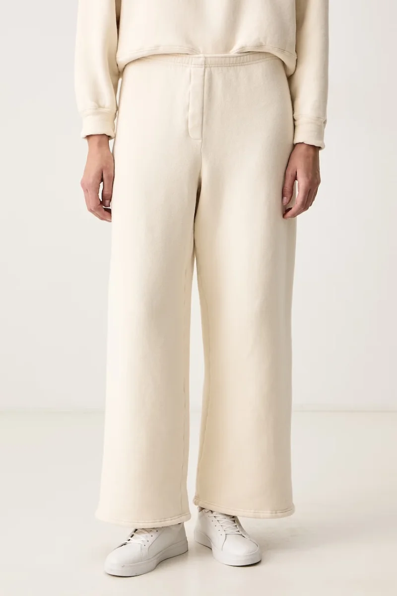 American Vintage  pantaloni de trening pentru femei din bumbac cu elastan