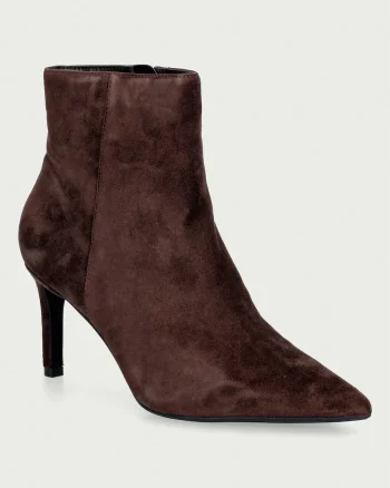 Dune London  botine pentru femei din piele întoarsă Obsessively