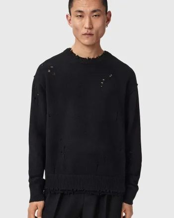AllSaints  pulover pentru bărbați cu lână WOLF