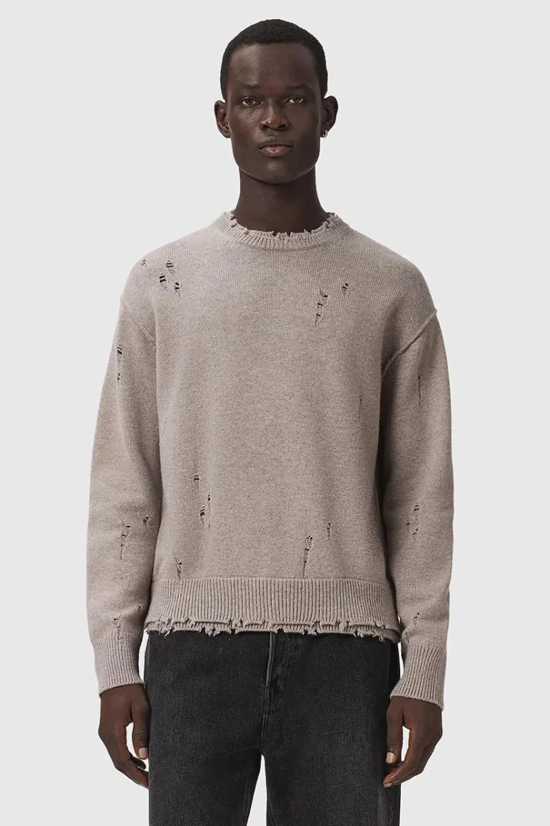AllSaints  pulover pentru bărbați cu lână WOLF