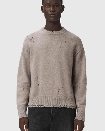 AllSaints  pulover pentru bărbați cu lână WOLF
