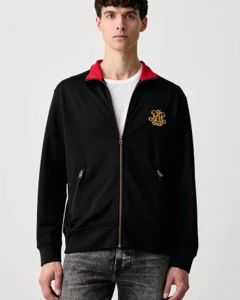 Polo Ralph Lauren  hanorac cu fermoar pentru bărbați cu bumbac