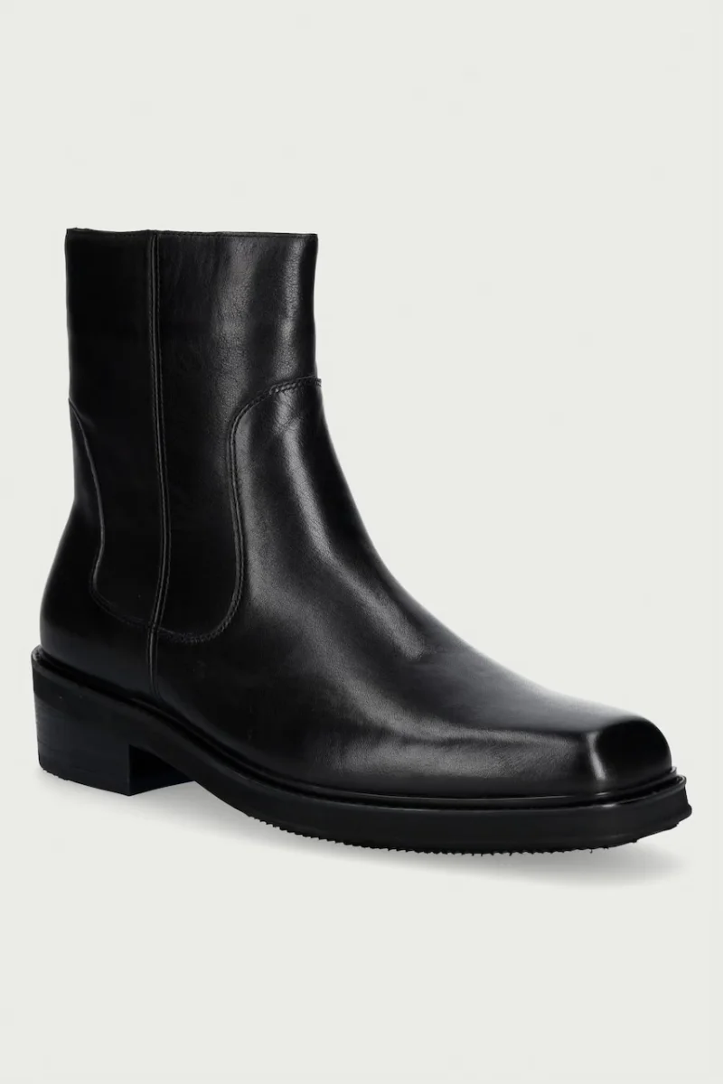Steve Madden  ghete scurte pentru bărbați din piele Jasper-N