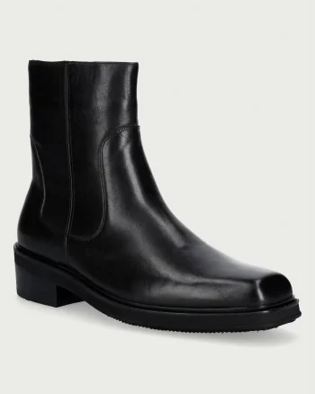 Steve Madden  ghete scurte pentru bărbați din piele Jasper-N