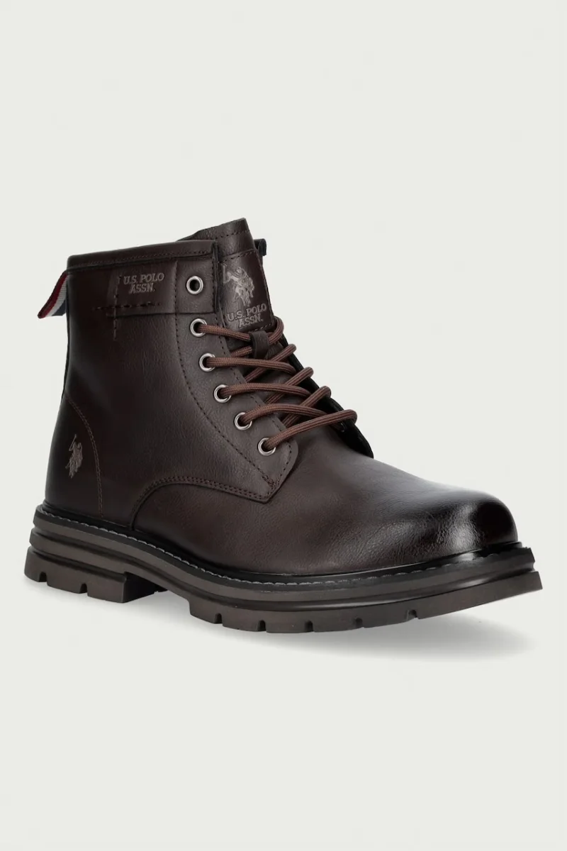 U.S. Polo Assn.  ghete de drumeție pentru bărbați din piele BERNY002