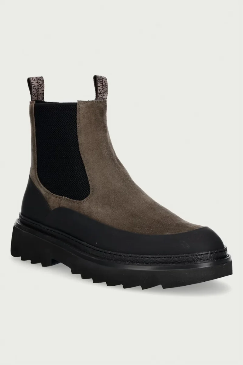 Steve Madden  ghete scurte pentru bărbați din piele întoarsă Rockland