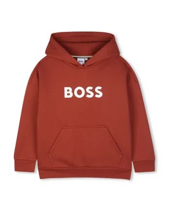BOSS  hanorac cu glugă pentru copii cu bumbac
