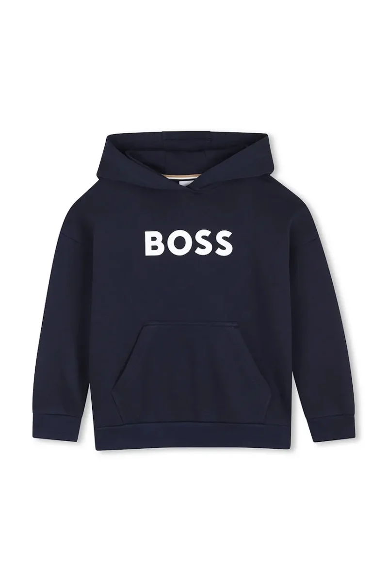 BOSS  hanorac cu glugă pentru copii cu bumbac