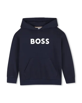 BOSS  hanorac cu glugă pentru copii cu bumbac