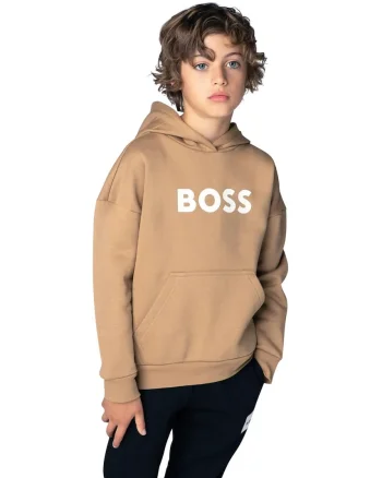 BOSS  hanorac cu glugă pentru copii cu bumbac